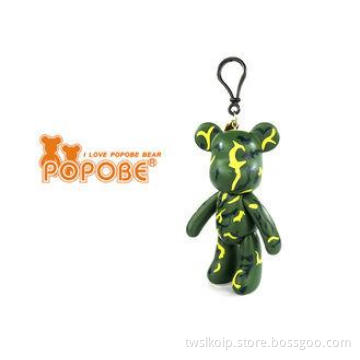 Promotional Gifts Item POPOBE Bear Camouflage PVC Customise